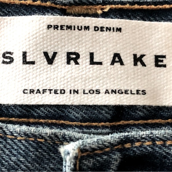 “NEW” SLVRLAKE Indiana High-Rise Flare Jean - Picture 6 of 8